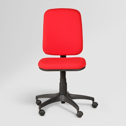 Image of Interio by Godrej Learn Fabric Study Chair Suitable for Work from Home- Milan Red