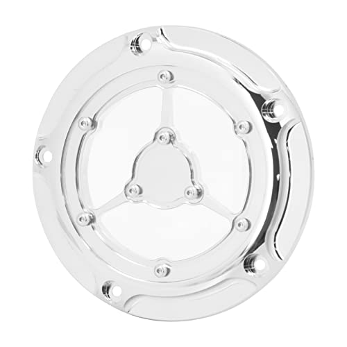 HDBUBALUS Motorrad 5 Löcher Derby Abdeckung Kupplung Abdeckung Motor Timing Cover Fit for Harley Softail Breakout Fat Bob Fat Boy Heritage Classic Low Rider S Street Bob 114 2018-2023