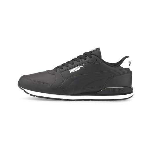 PUMA St Runner V3 L, Zapatillas Unisex Adulto, Black White, 42 EU
