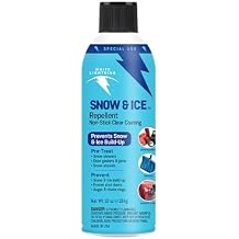 White Lightning Snow & Ice Repellent Spray Non-Stick Ceramic Coating for Snow Blowers, Shovels, Gutters & More Prevents Ice Buildup Petroleum-Free & Odorless Aerosol 10oz