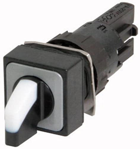 Bouton sélecteur Eaton blanc avec angle de commutation de 45°