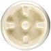 Dogit Dog Bowl Slow Feeder for Wet or Dry Dog Food, Go Slow Anti-Gulping Dog Dish, White, XS