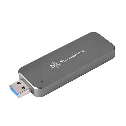 SilverStone Technology 2242 M.2 SATA III SSD to USB 3.1 Gen 2 Enclosure with Retractable (SST-MS09C-MINI) SilverStone Technology 2242 M.2 SATA III SSD to USB 3.1 Gen 2 Enclosure with Retractable (SST-MS09C-MINI)