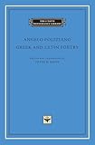 Greek and Latin Poetry (The I Tatti Renaissance Library)