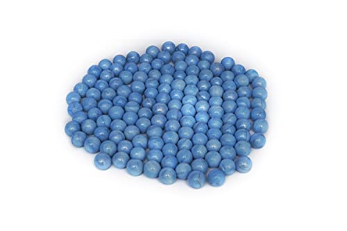 Image of Decorative Glass Marble Kanche Pebbles for Decoration & Kids Playing Kanche /goli Glass Marbles(Grey 950 Gram)