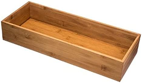 Range-Couverts Bambou Relaxdays - Extensible 31,5-49cm - 5 à 7 Compartiments Pour Tiroir