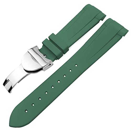 Bracelet de montre en silicone de 22mm anti transpiration