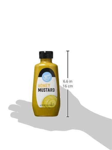 Image of Amazon Brand - Happy Belly Honey Mustard, Kosher, 12 ounce (Pack of 2)
