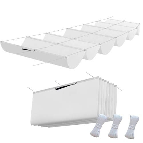 Toldo retráctil de 2 x 4 m, pérgola ajustable con lona impermeable y resistente a los rayos UV, cubierta de sombra resistente a desgarros, incluye cuerdas de fijación para terraza, pérgola, color