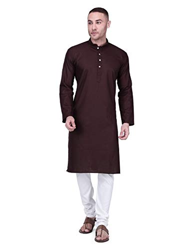 Image of Rajubhai Hargovindas Men's Premium Cotton Solid Kurta