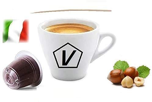 Cápsulas compatibles con Nespresso®, 50 Cápsulas Mezcla 'Nocciola - Avellana' Linea Espresso