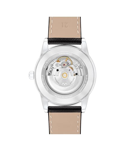 Movado Museum Classic Men's Automatic Watch, Leather Strap, Self-Winding Luxury Timepiece - Gift for Him - 40mm3