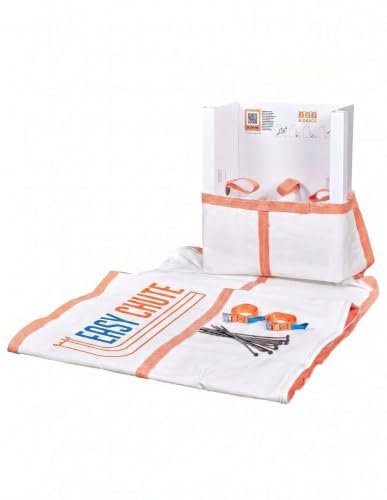 Easy Chute Schuttrutsche 3m Starter Kit | inkl. Füllboard 5x Schuttsäcke Kabelbinder Spannband