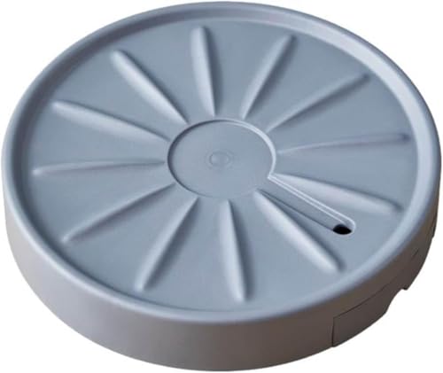 Qtouzkul ���u�� �A�ؔ��� �B�����L���X�^�[�t�� �r���ł��锫�� 360°��]�r���g���[�t�� ���M �󂯎M ��� ���A���� �v�����^�[�X�^���h ���E���h �ی^ �ԑ� �t�����[�X�^���h ���� ���O(���a28cm,�O���[)