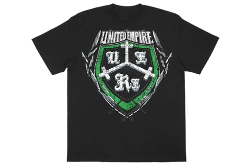 [新日本プロレスリング] Tシャツ UNITED EMPIRE RE メンズ ブラック XL