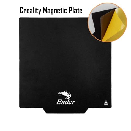 YLRR Ender Pro 3 Mat, Ender 3 Flexible Build Plate, Ender 3 Base Plate for Ender 3 V2 for Ender 3/Ender 3 Pro/Ender 3 V2/Ender 3 V2 Neo/Ender 3 Neo/Ender 3 S1/3 S1 Pro/Ender 5 Pro 3D Printer 235X235MM
