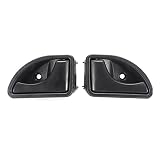 Para Renault, para Kangoo 1997 1998 1999 2000 2001 2002 2003 2004 2005 2006 2007, para Twingo 1997 1998 1999 2000 2001 2002 2003, las manijas de las puertas interiores izquierda y derecha del automóvil,