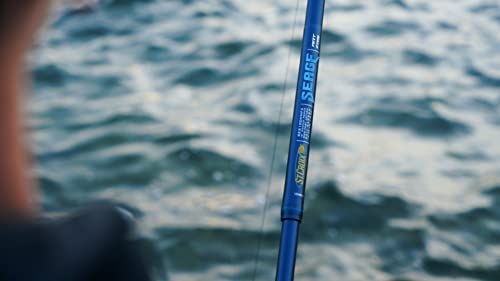 St. Croix Rods Seage Surf Spinning Rod, 12'0"(SES120HMF2), Blue Granite by St. Croix Rods - Image 5