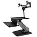StarTech.com Dual Monitor Sit-to-Stand Workstation - One-Touch Height Adjustment (BNDSTSDUAL)