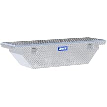UWS EC10291 63-Inch Heavy-Wall Aluminum Angled Truck Tool Box with Low Profile, RigidCore Lid