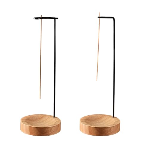 YFaith 2 Juegos Soporte Incienso, Invertido Quemadores de Incienso, Tipo R y Tipo L Portainciensos, Base de Troncos Creativa, para Sala Estar, Sala Estudio, Dormitorio