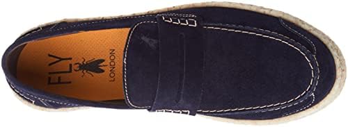 Fly London Men's Loafer, Navy, 8 | Image 4