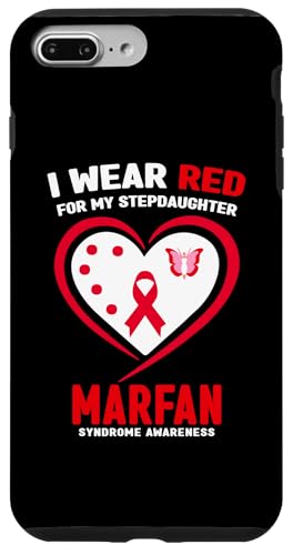 I Wear Red For My Stepdaughter Marfan�ǌ�Q�[�� �X�}�z�P�[�X iPhone 7 Plus/8 Plus �p