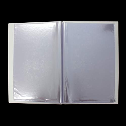 ROTH Zeugnismappe Dunkelrot - mit 12 A4 Klarsichthüllen, dokumentenecht - Dokumentenmappe