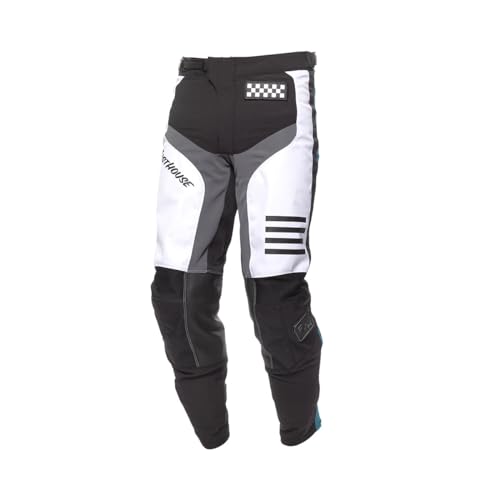 FASTHOUSE Youth Speed Style Mod Pant (White/Black/Marine, Y22)
