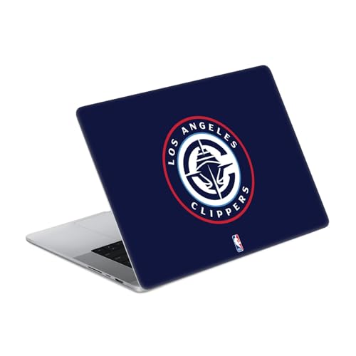 Skin MacBook Pro 14 A2442 Clippers NBA - Autocollant Vinyle Marine