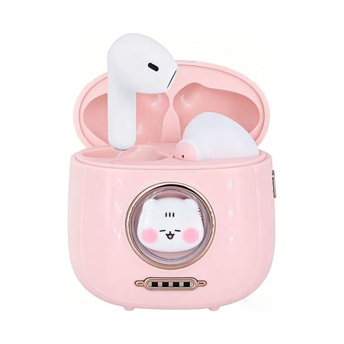 Fsjun Wireless Cat Earbuds for Kids, Cute Cartoon Bluetooth...