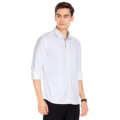 Image of Indian Terrain Mens Slub Casual Shirt
