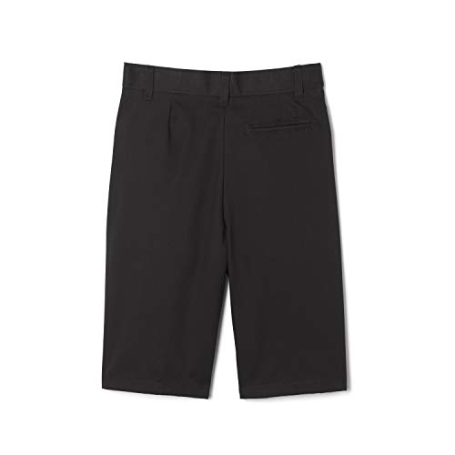 Image of French Toast Boys' Adjustable Waist Stretch Flat Front Shorts (Standard & Husky) for School Uniform