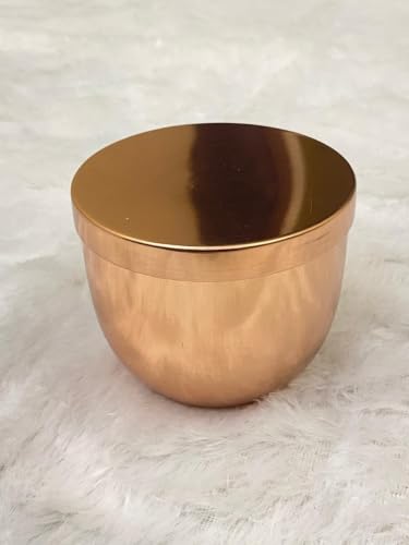 Image of Non Airtight Copper plated Jar (Pack of 1) - Return Gift