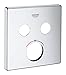 Produktbild GROHE Rosette (langelebige Oberfläche), eckig, chrom, 49039000