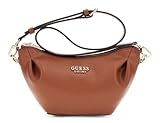 GUESS Amorette Top Zip Shoulder Bag, Cognac, One Size, Amorette Top Zip Shoulder Bag