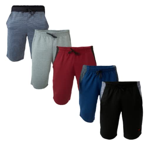 Kit 5 Bermuda Moletom Masculina Original (GG)