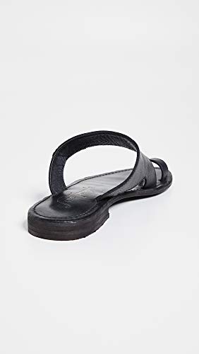 Free People Sant Antoni Slide Black 39 (Us Women's 9) M #TOP3