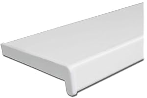 Greenteq 300mm Innenfensterbank Weiß PVC