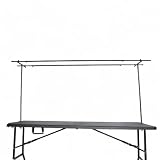 Asta estensibile per tavolo decorativa 136-250 cm - spillo - barra telescopica regolabile per decorazione di eventi, arco per palloncini, decorazione matrimonio, festa e compleanno, supporto tavolo