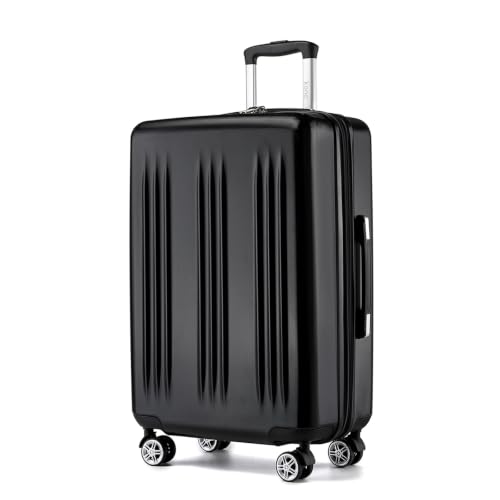 Image of Kono 28 Inch Large Checked Luggage with Spinner Wheels Expandable TSA Lock