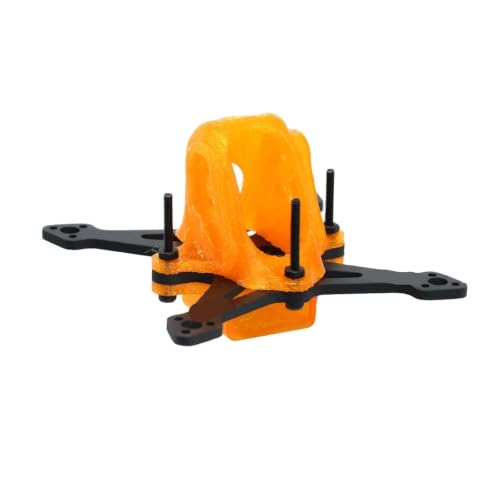 Marco de fibra de carbono de 75mm evita roturas en drones micro con placa rígida de 2mm 4