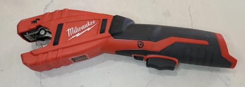 Milwaukee 2471-20 M12 Cordless Lithium Ion 500 RPM Copper Pipe and Tubing Cutter Adjustable from...