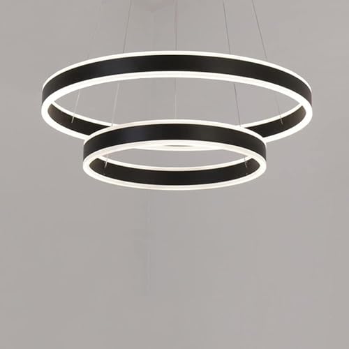 Lustre LED moderne de plafond CFWSHJ télécommandé pour salon