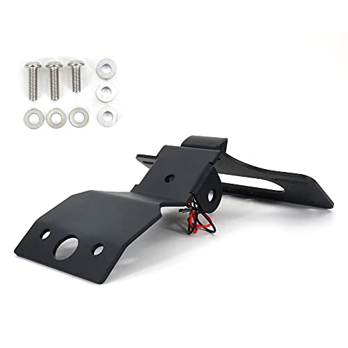 Xitomer Aftermarket License Plate Holder/Tail Tidy, Fit for 2022 2021 CRF300L/CRF300RALLY/CRF300RX/CRF300RL, 2021 CRF300L/RALLY, with License Plate Light, Compatible with Aftermarket Blinkers