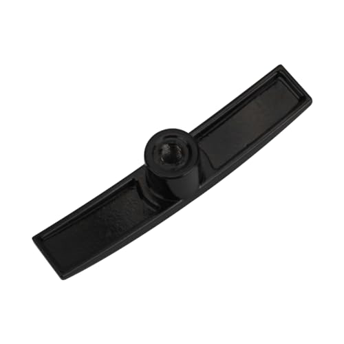 Image of 1pcs Black Aluminum RV Dump Valve Handle, Compatible with Valterra | Metal construction, for dump tank, waste valves handle, T1003-6MN Fits 1 1 /2 inch and 3 inch Gate, T-handle replacement