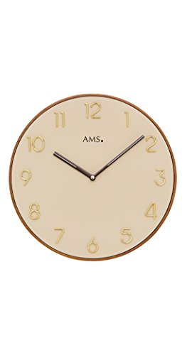 Preisvergleich Produktbild AMS Wanduhren modern 9563