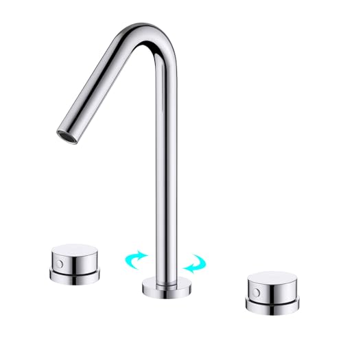 Robinet de lavabo pour salle de bain familiale avec flexibles inclus