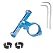 Ztto Aluminum Alloy CNC Machined Water Bottle Cage Holder Mount for 22.2mm 25.4mm 31.8mm Handlebar Seatpost (Blue)