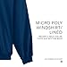 Augusta Sportswear Augusta Micro Poly Windshirt/Lined, Navy, XX-Large